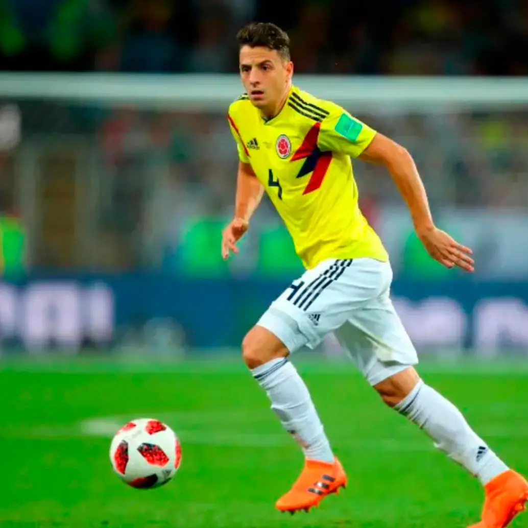 El lateral derecho antioqueño Santiago Arias ha estado con la Selección Colombia en dos mundiales: jugó en Brasil 2014 y Rusia 2018. Foto: Getty