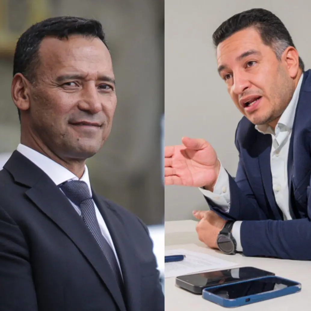 El ministro de Defensa, general retirado Pedro Sánchez, señaló respecto a la denuncia de ministro de Justicia, Andrés Idárraga, que ya no se usa Pegasus. Fotos: Colprensa