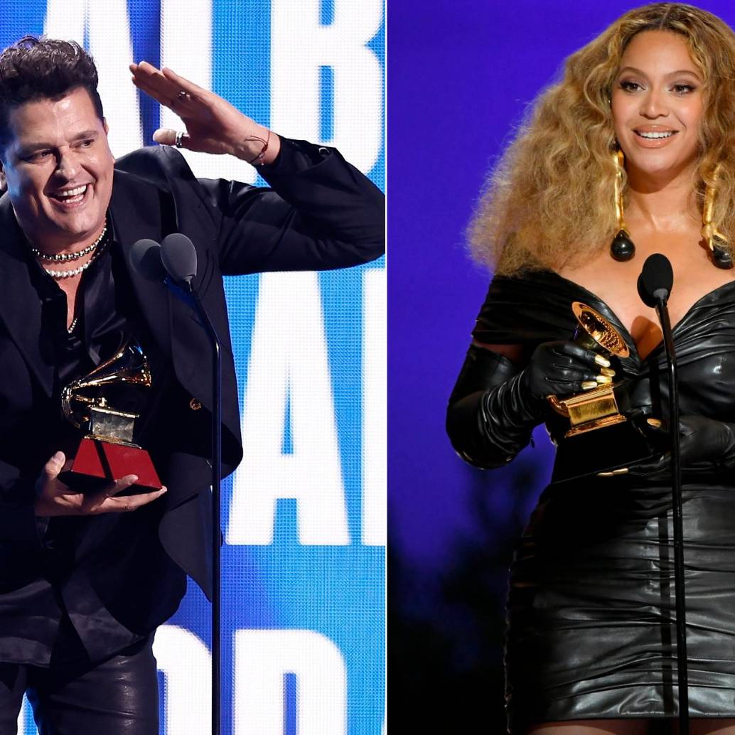 Este jueves se entregan en Las Vegas los Latin Grammy, Carlos Vives ha sido protagonista. El próximo año se entregan los Grammy Anglo, Beyonce tiene el récord de gramófonos con 35. FOTOS Cortesía Latin Grammy y Getty