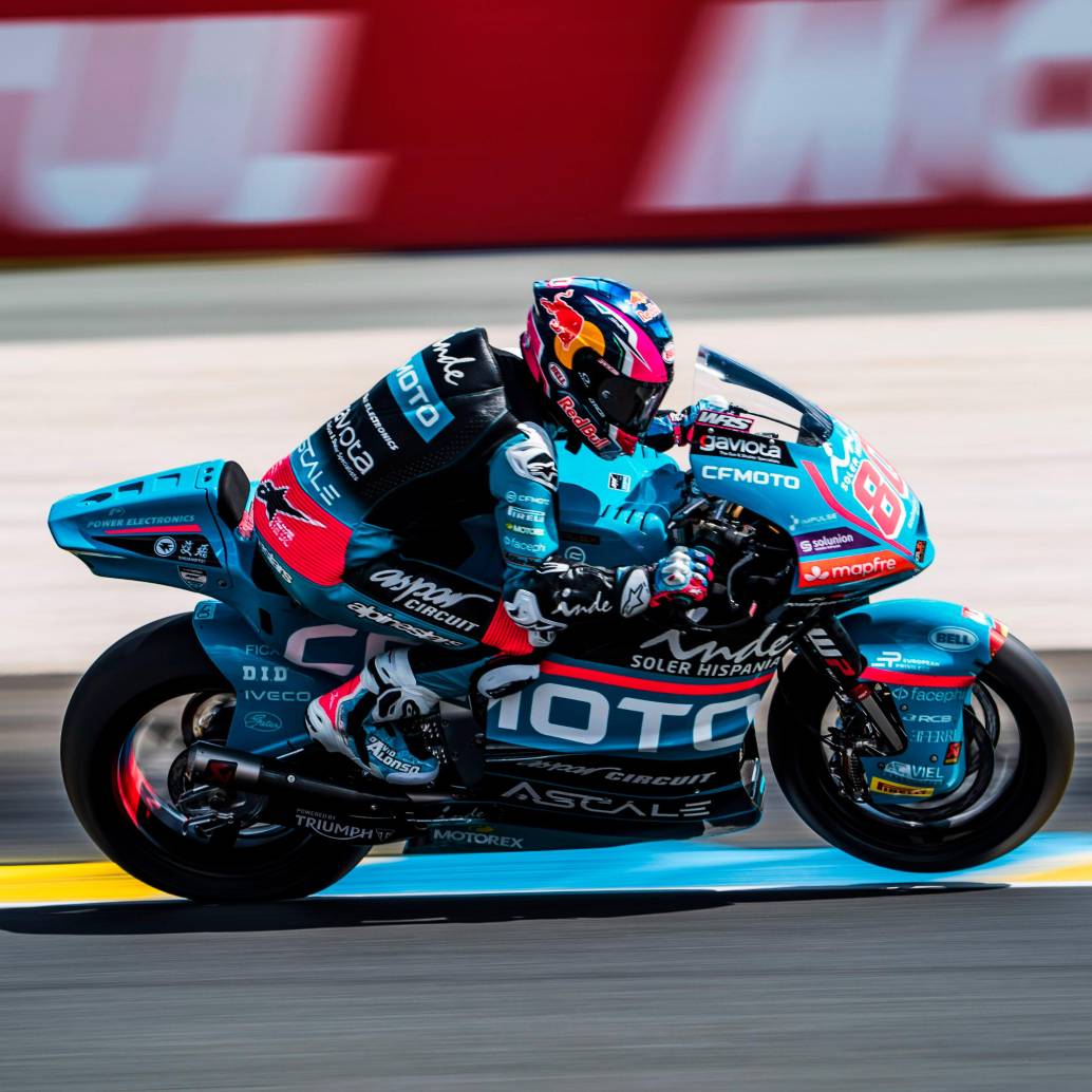 David Alonso correrá el próximo 7 de junio en el GP de Hungría. FOTO: <b>X ASPARTEAM</b>