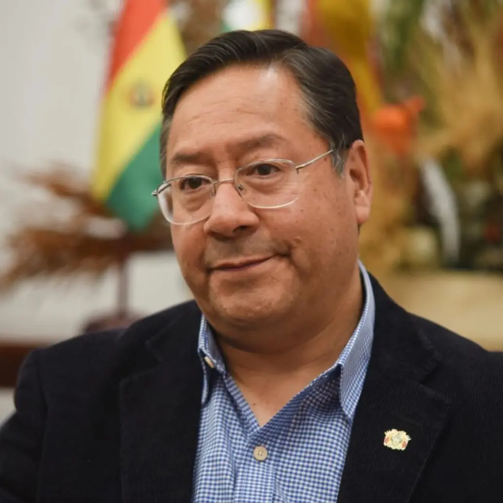 El expresidente de Bolivia, Luis Arce. FOTO: AFP