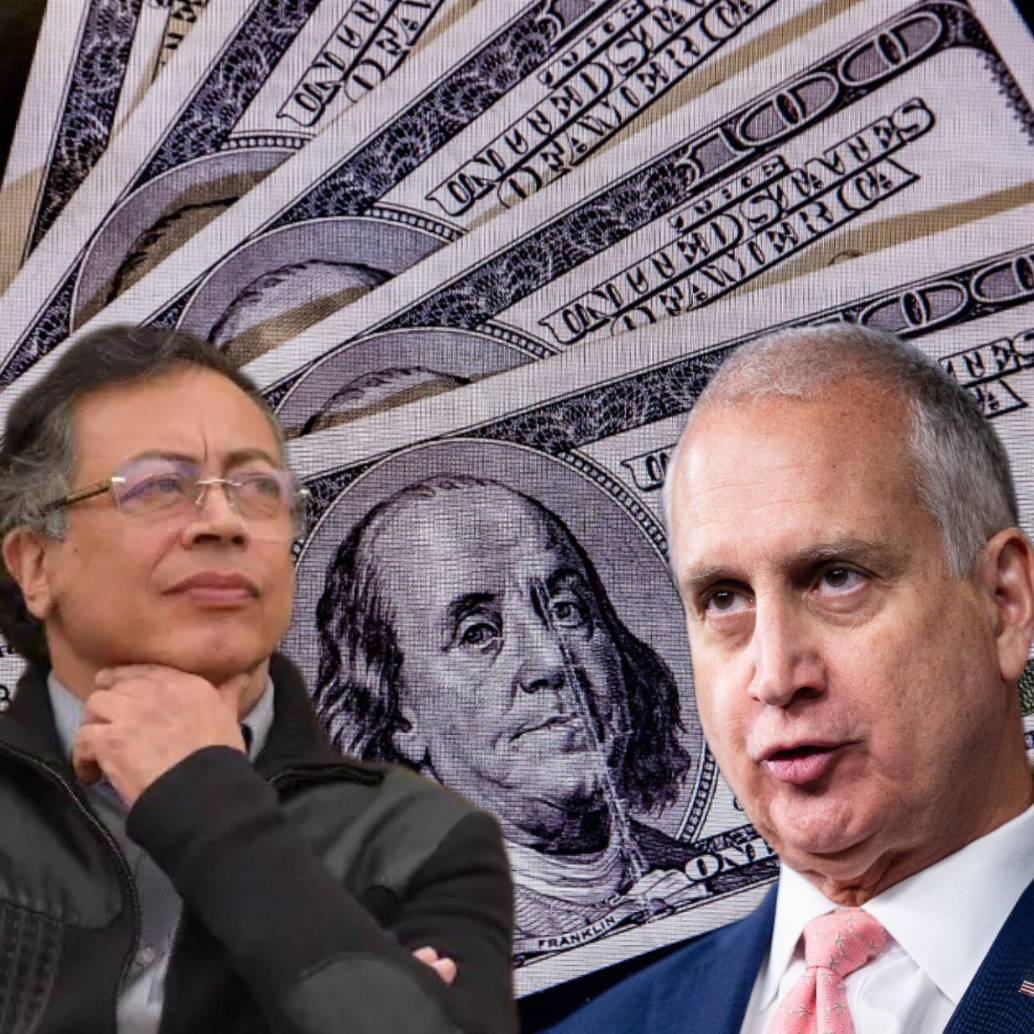 El representante republicano Mario Díaz-Balart lidera el proyecto que busca reducir en un 50 % la ayuda estadounidense a Colombia. Fotos: EL COLOMBIANO, Getty y Colprensa