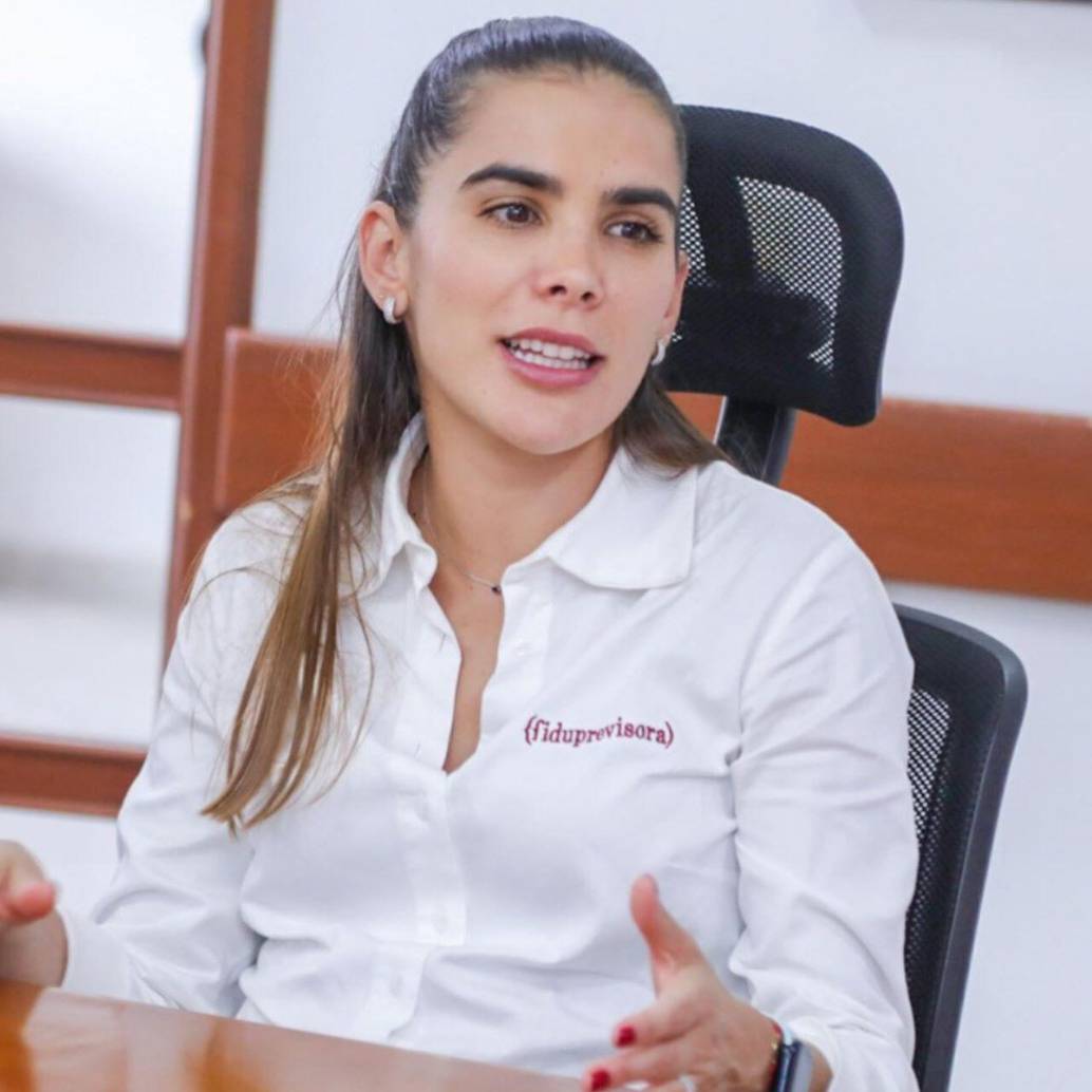 Magda Giraldo Parra iba a completar un año al frente de Fiduprevisora, sin embargo, diferencias con el Gobierno Nacional habrían provocado su salida. Foto: @MagdaLGiraldoP