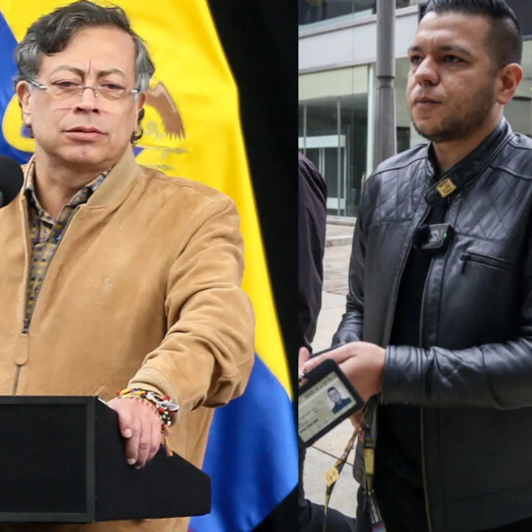 Gustavo Petro y Jota Pe Hernández se vieron las caras en la Sala Especial de Instrucción de la Corte Suprema de Justicia. Fotos: Colprensa
