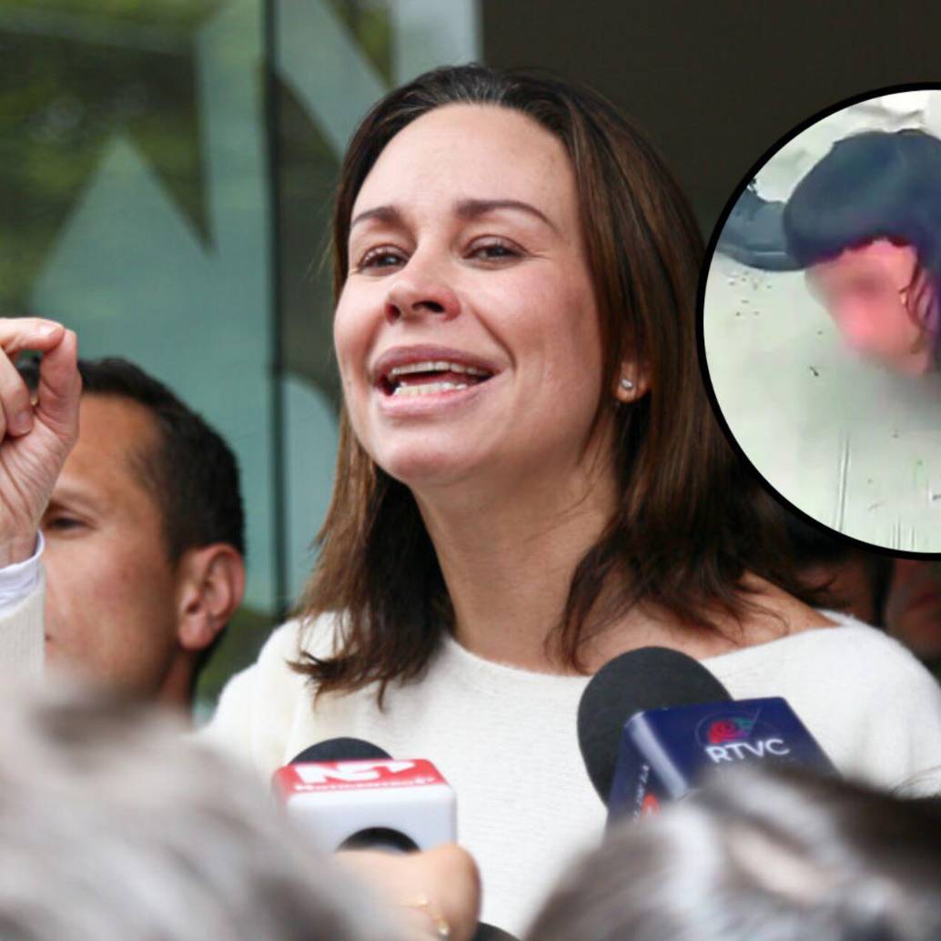 María Claudia Tarazona habló sobre el joven de 15 años señalado de disparar el arma contra Miguel Uribe. Fotos: Colprensa y captura de video. 