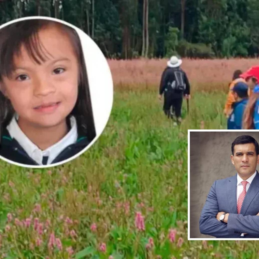 Valeria Afanador fue encontrada luego de 18 días de búsqueda por parte de su familia y las autoridades locales. FOTO: Redes sociales y Gobernación de Cundinamarca