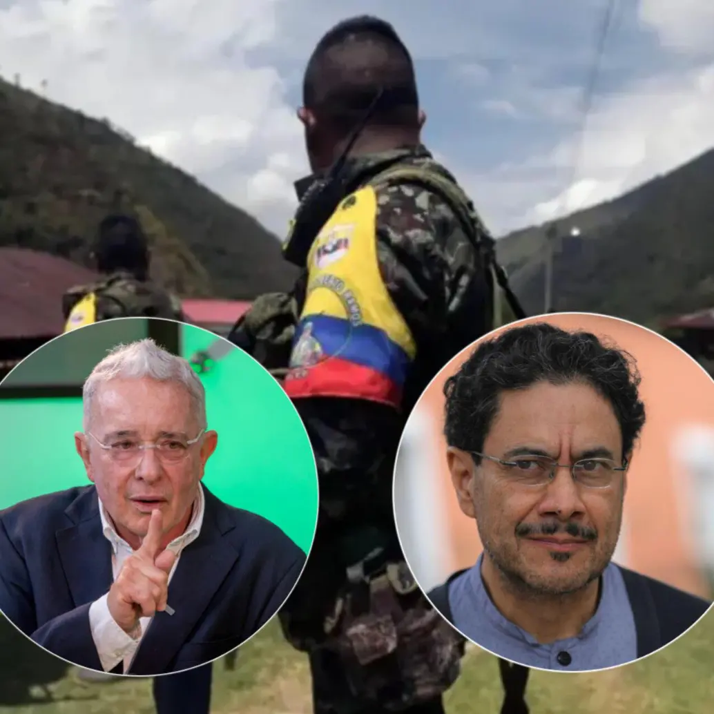 Álvaro Uribe advierte a grupos armados ilegales sobre Iván Cepeda. Fotos: Juan Antonio Sánchez y Getty Images