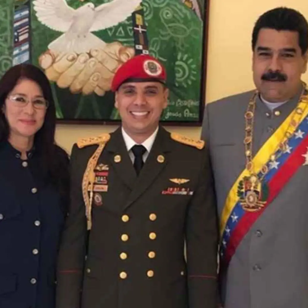 El capitán Juan Francisco Escalona Camargo era el encargado de la seguridad de Nicolás Maduro y su esposa, Cilia Flores. Foto: redes sociales