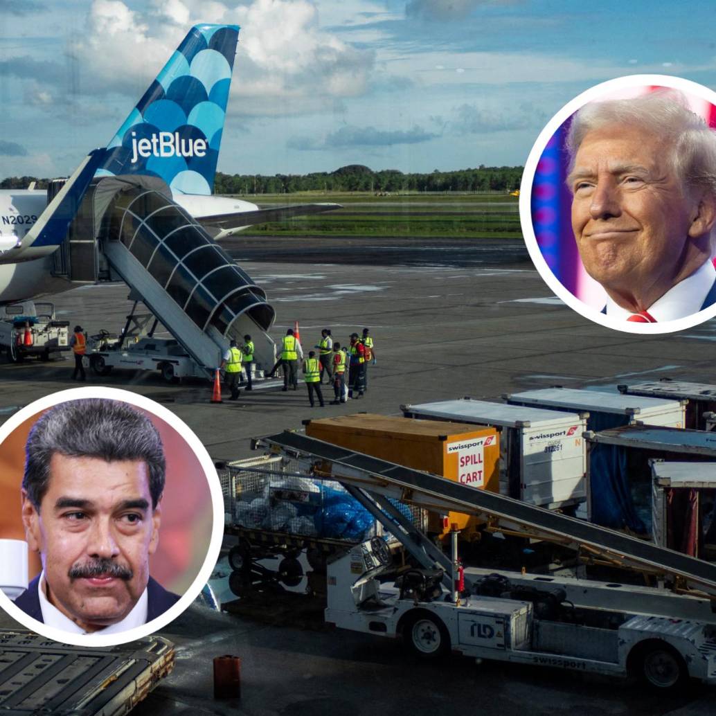 La cooperación fue confirmada por el Ministerio de Relaciones Exteriores y Asuntos de la CARICOM, de Trinidad y Tobago, para que los aviones de EE. UU. transiten por los aeropuertos. FOTO: AFP y Getty