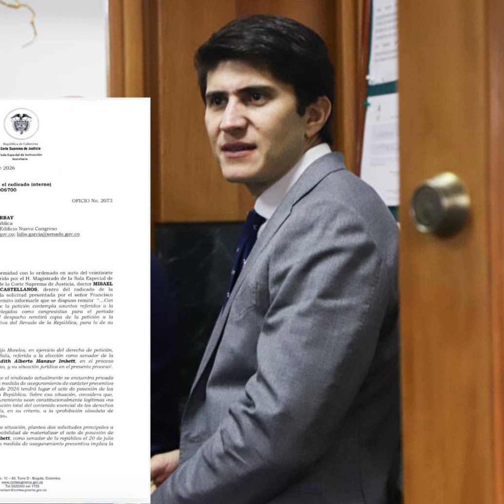 Wadith Manzur fue enviado a prisión por el escándalo de la UNGRD. Foto: Colprensa y tomada de redes sociales.