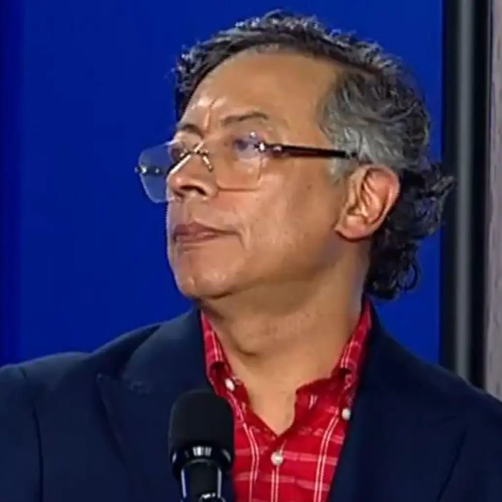 El presidente Gustavo Petro en su alocución del 27 de abril. Foto: Captura de pantalla.
