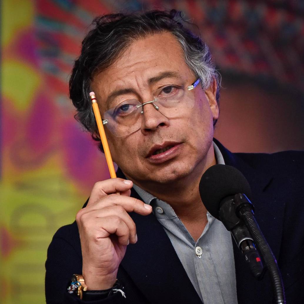 El presidente Gustavo Petro le lanzó dardos a uno de sus ministros por no efectuar un proyecto del cual él había dado la orden. Foto: Colprensa - Cristian Bayona