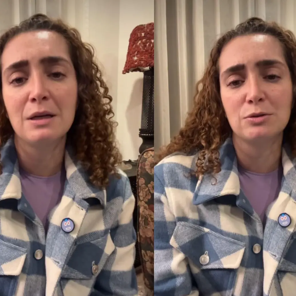 Luisa Lafaurie Cabal es la propietaria de una tienda de postres en Bogotá. FOTO: Captura de video