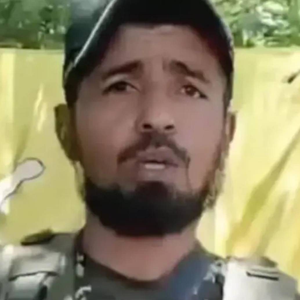 Willington Henao Gutiérrez, conocido como alias El Mocho Olmedo, era el segundo al mando del Frente 33 de las disidencias de las Farc. El gobierno de Estados Unidos se molestó por la situación. FOTO: CORTESÍA