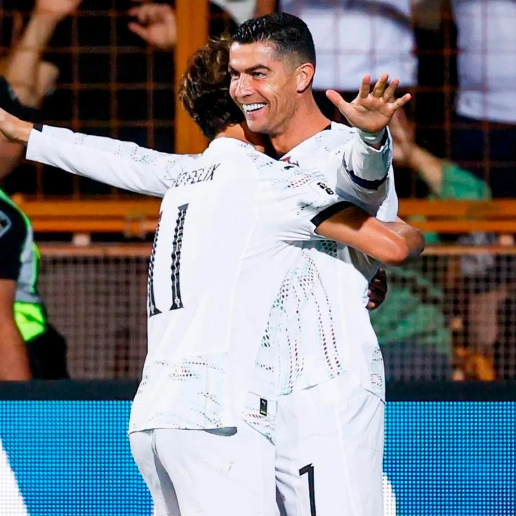 El delantero portugués Cristiano Ronaldo disputará su sexto Mundial representando a su país. Foto: tomada del X de @selecaoportugal