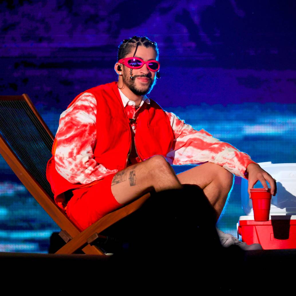 Bad Bunny se apoderará del show de medio tiempo del Super Bowl. FOTO GETTY. 