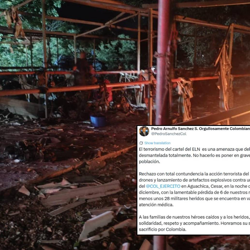 Se anunciaron hasta 200 millones de pesos por información que permita anticipar atentados terroristas con drones. Foto: Redes Sociales.