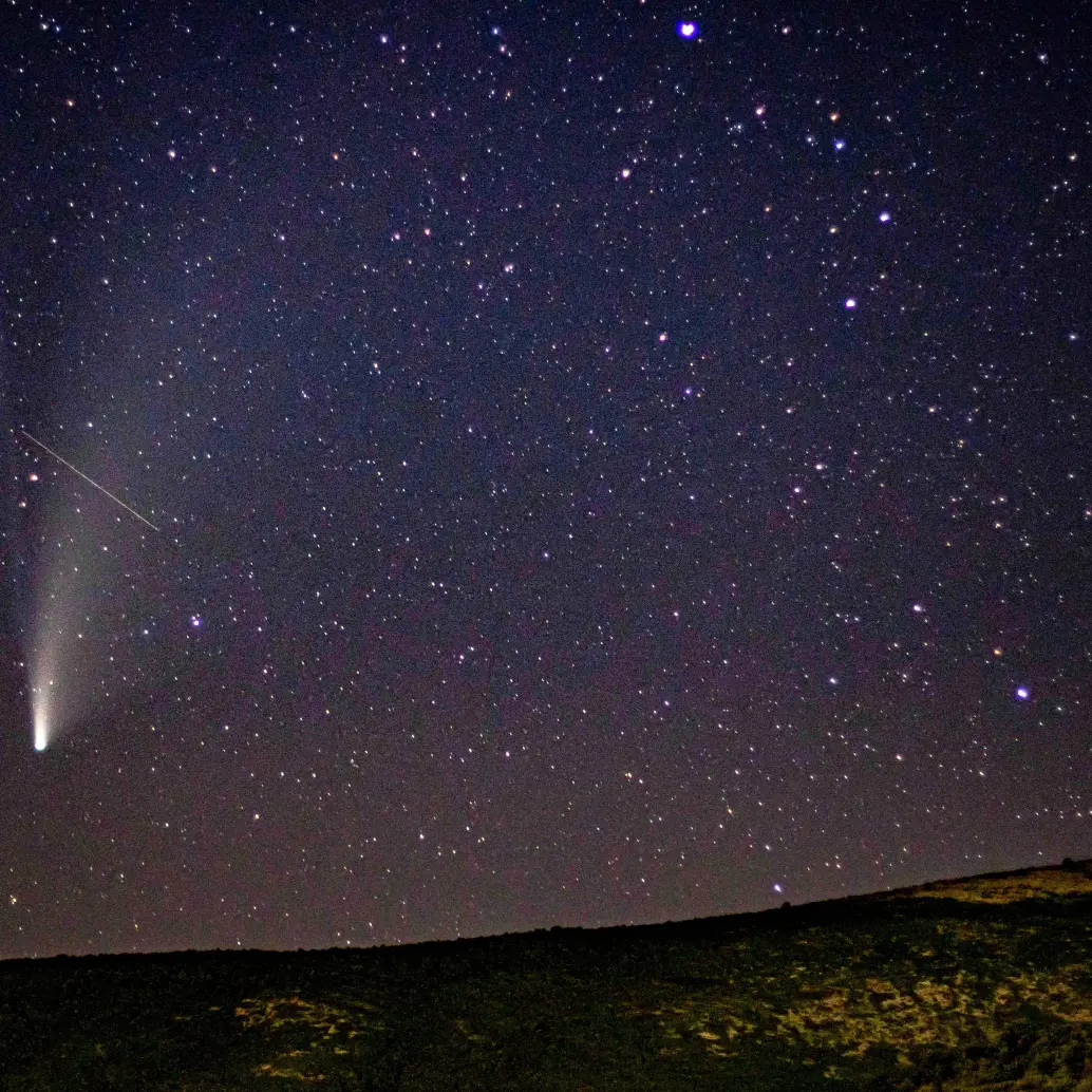 El paso de las Gemínidas es una de las lluvias de meteoros más intensas del año. FOTO Getty Images