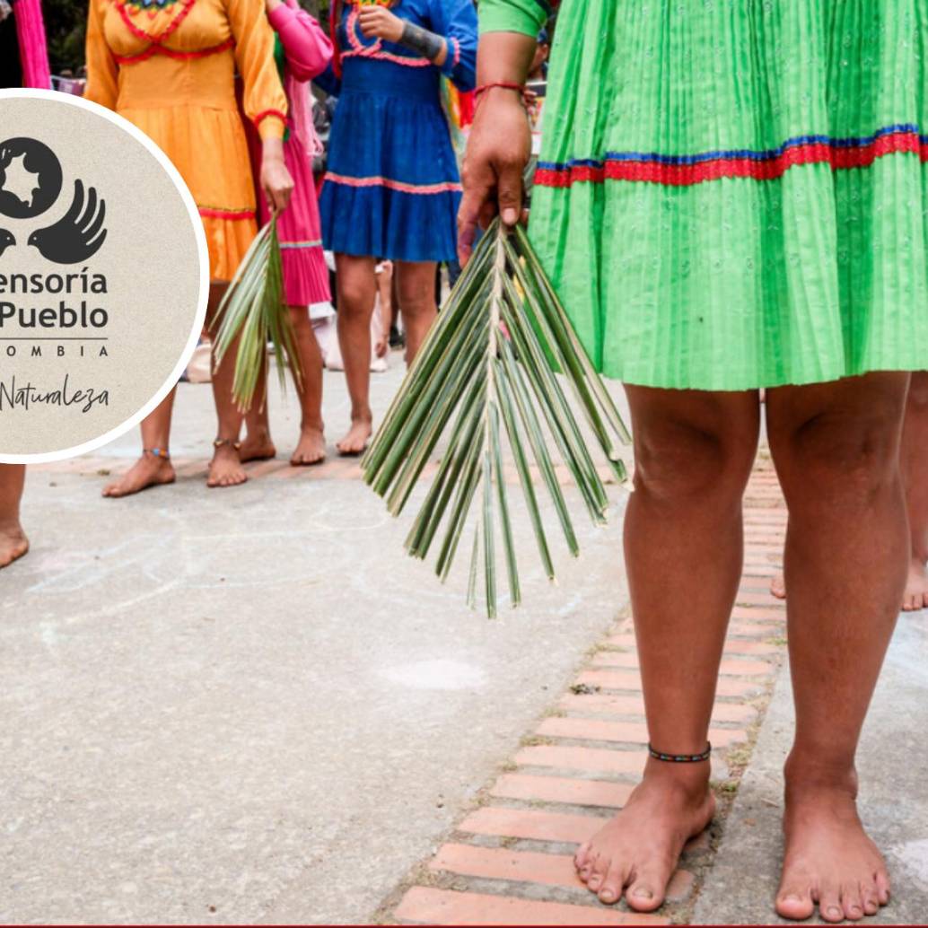 La entidad señaló que el escenario de peligro responde a la convergencia de varios actores armados y dinámicas de disputa. Foto: Colprensa/Defensoría del pueblo