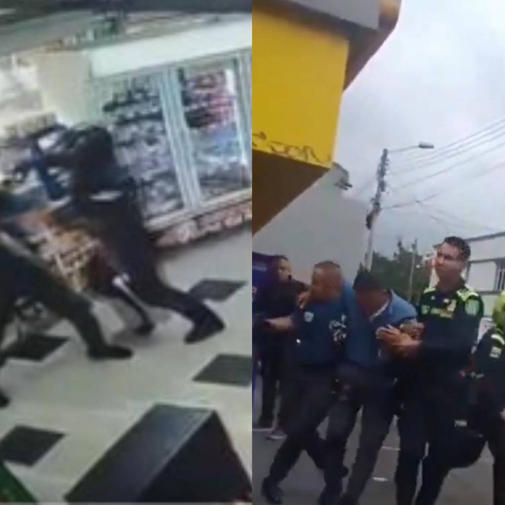 El robo se dio en un local comercial en el barrio Palermo, al norte de la ciudad. Foto: Captura de pantalla.