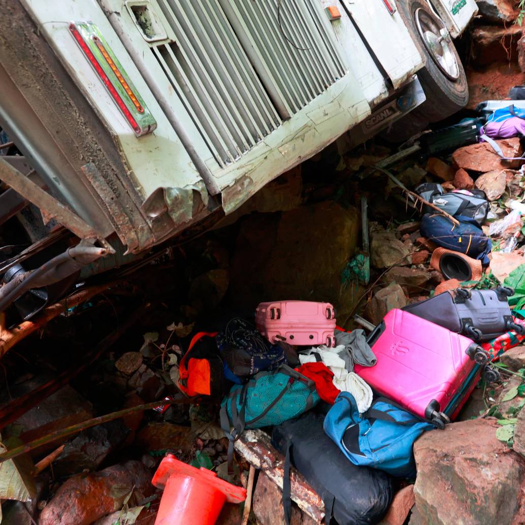 Fueron 17 las víctimas del accidente del bus de Remedios. FOTO MANUEL SALDARRIAGA