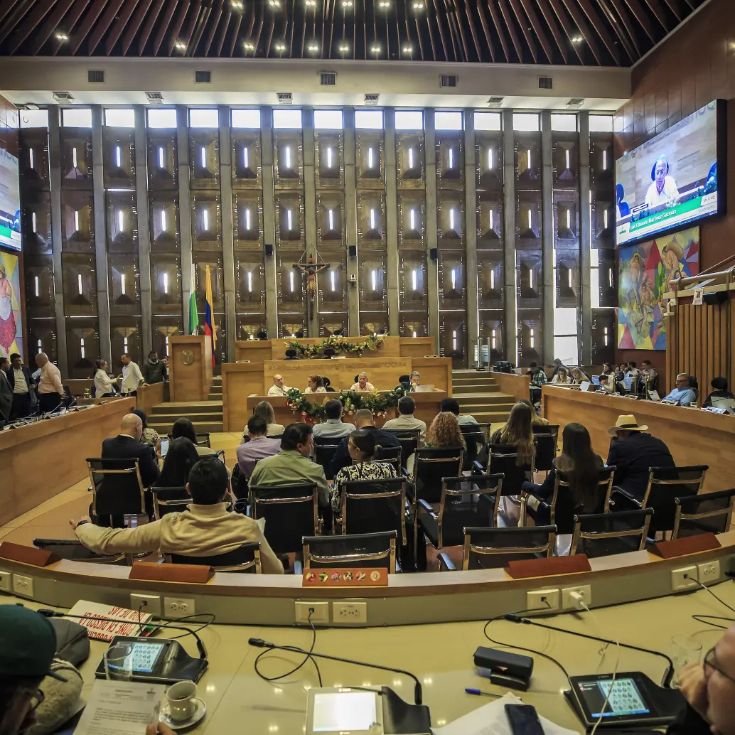 Fotografía de referencia de una sesión en la Asamblea departamental. Foto: Andrés Camilo Suárez Echeverry.