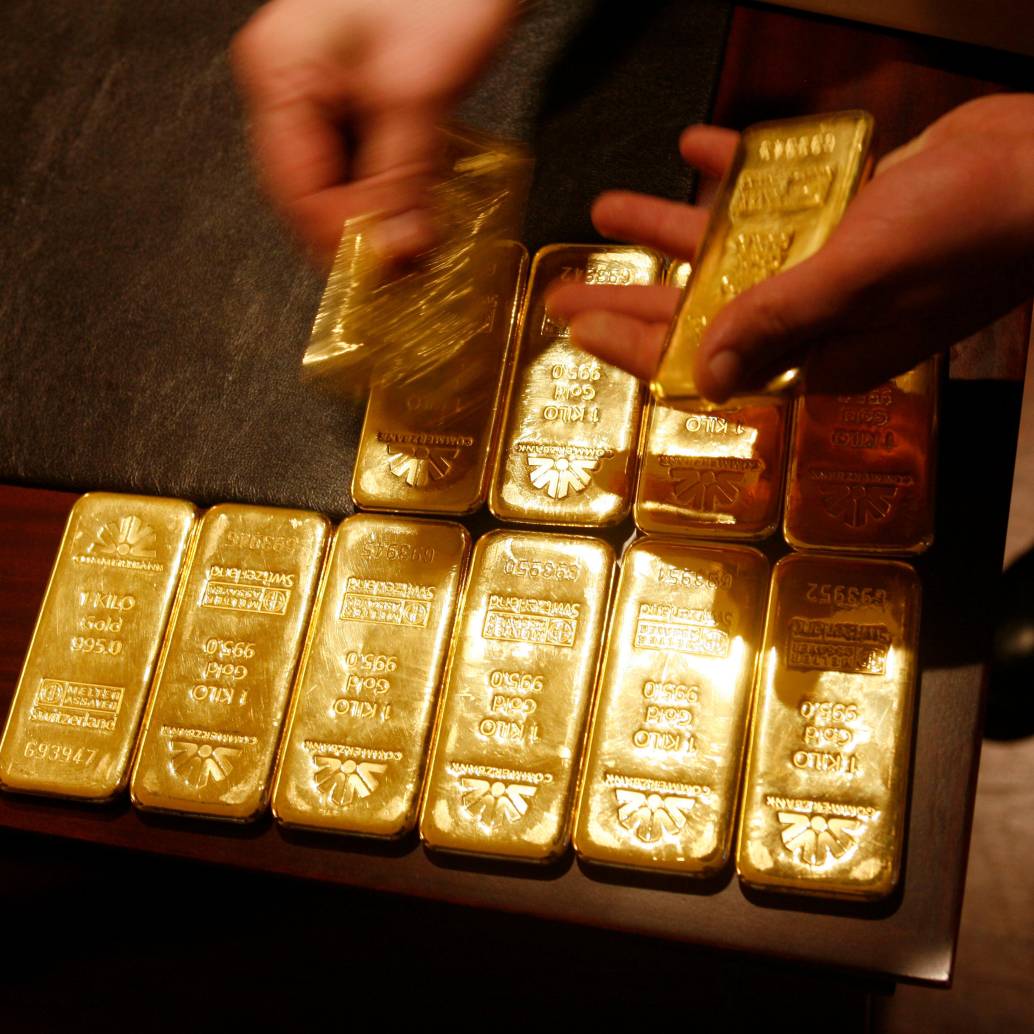 El oro registró su mayor nivel desde el 23 de junio tras conocerse un débil reporte de empleo en Estados Unidos. FOTO GETTY. 
