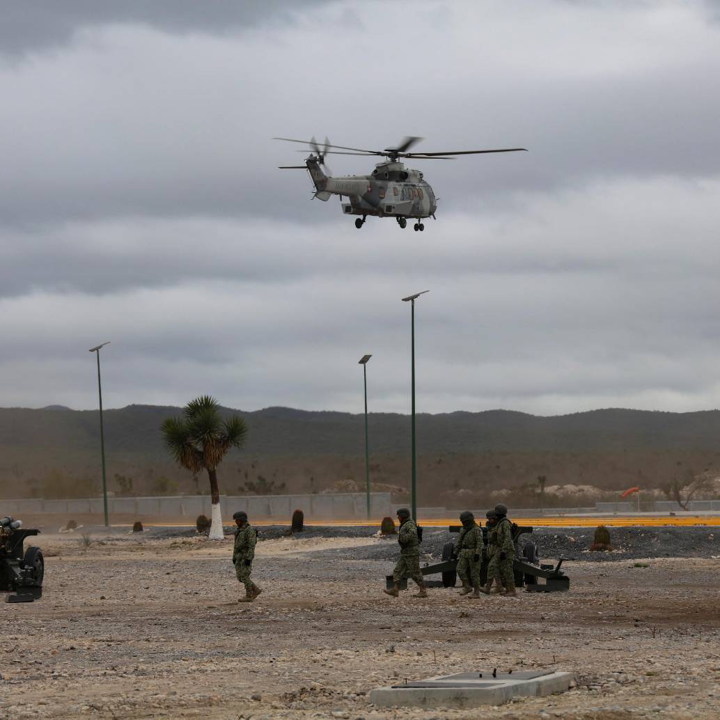 El operativo ocurrió en zona limítrofe de Michoacán con el estado de Jalisco, donde opera una de las mafias más poderosas de México, el cártel Jalisco Nueva Generación (CJNG). FOTO: Xinhua y Presidencia de México