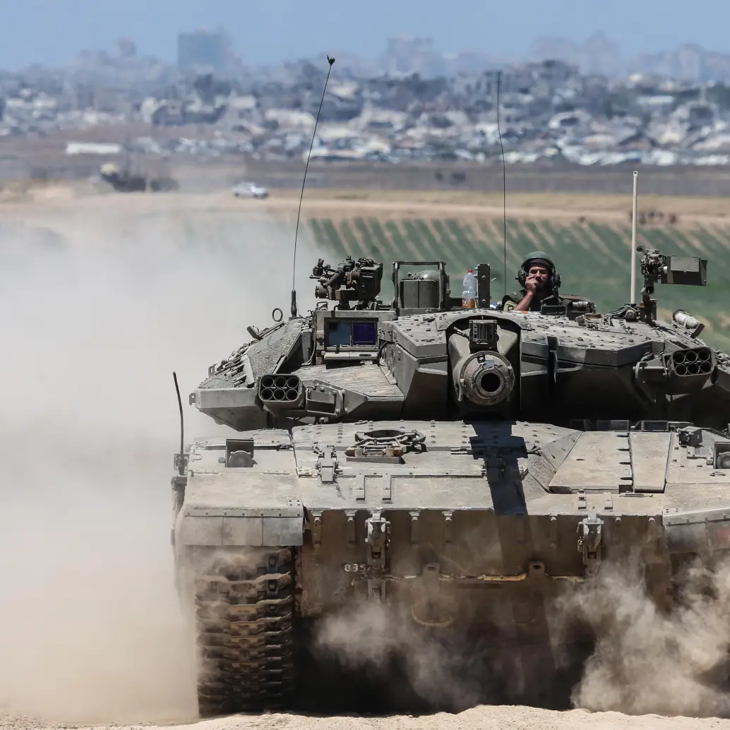 Fotografía de referencia de un ranque israelí cerca de la frontera con Gaza en mayo del 2024. (Photo by Saeed Qaq/NurPhoto via Getty Images)