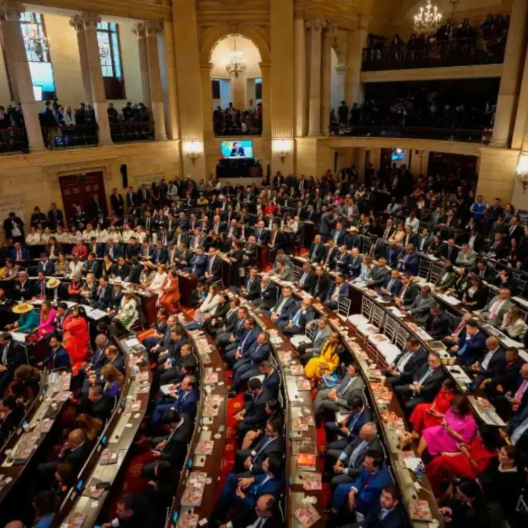 La capital del país fue la que más senadores eligió. Foto: Archivo.
