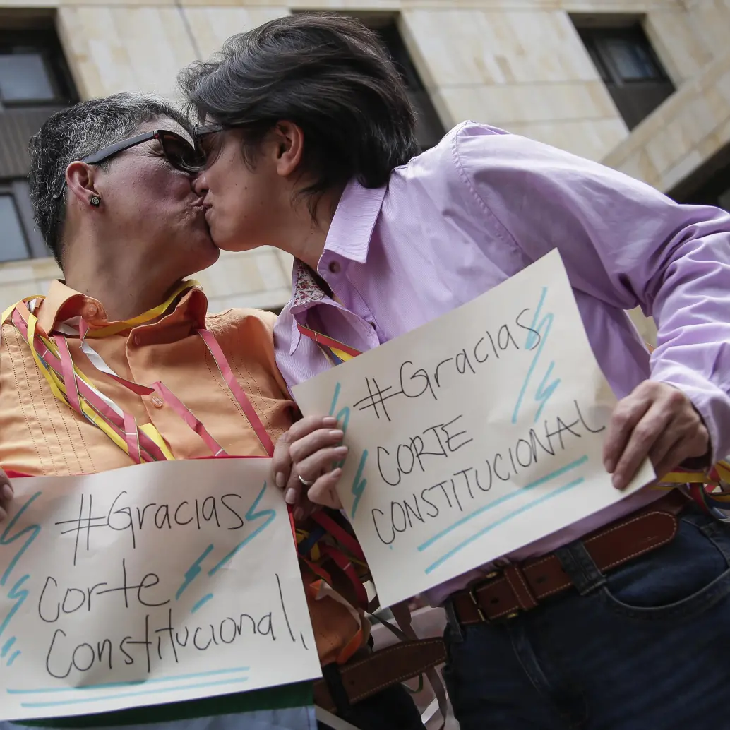 En 2016, la Corte Constitucional avaló el matrimonio igualitario en Colombia, considerado el último asunto que hacía falta para que la comunidad LGTBI tuviera plena igualdad en el país. FOTO Colprensa