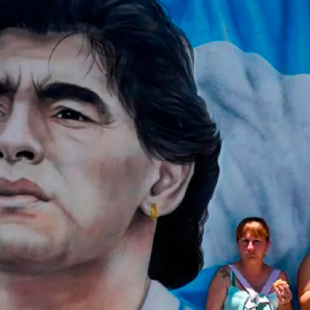 El futbolista argentino Diego Armando Maradona falleció en noviembre de 2020 en Buenos Aires. FOTO: AFP