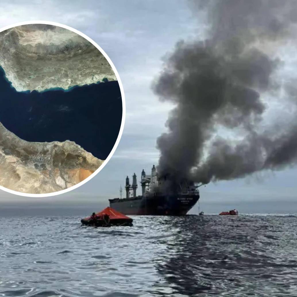 El tránsito por el estrecho de Ormuz es uno de los puntos más delicados en medio del conflicto entre Estados Unidos e Irán. FOTOS: @HipotesisPoder y Getty