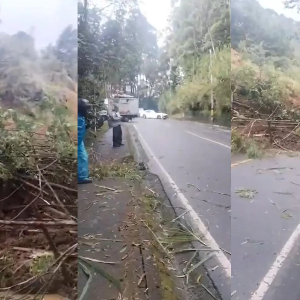 La emergencia causó cierre total y se estiman grandes traumatismos de movilidad en la zona sur de la ciudad. FOTO: CORTESÍA