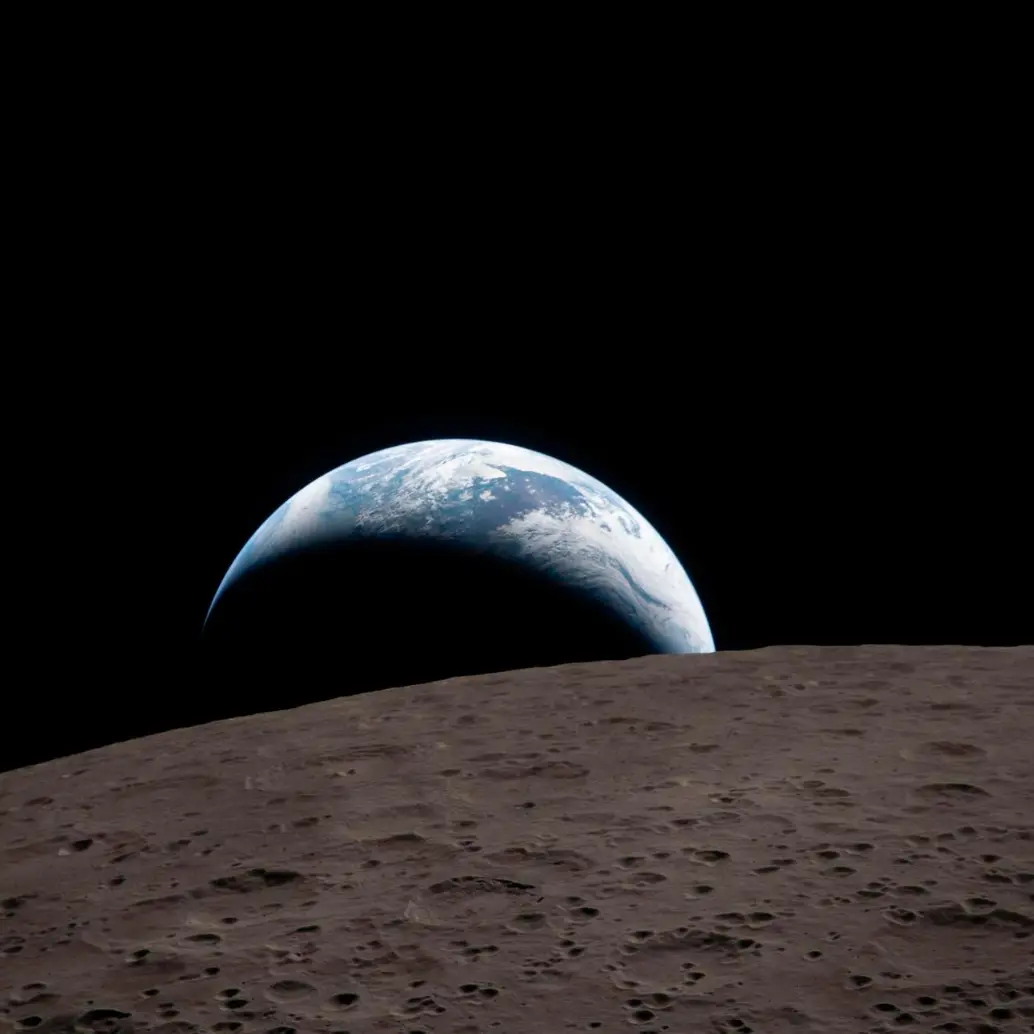 La disputa por la Luna involucra a decenas de países y grandes inversiones tecnológicas. FOTO: Nasa