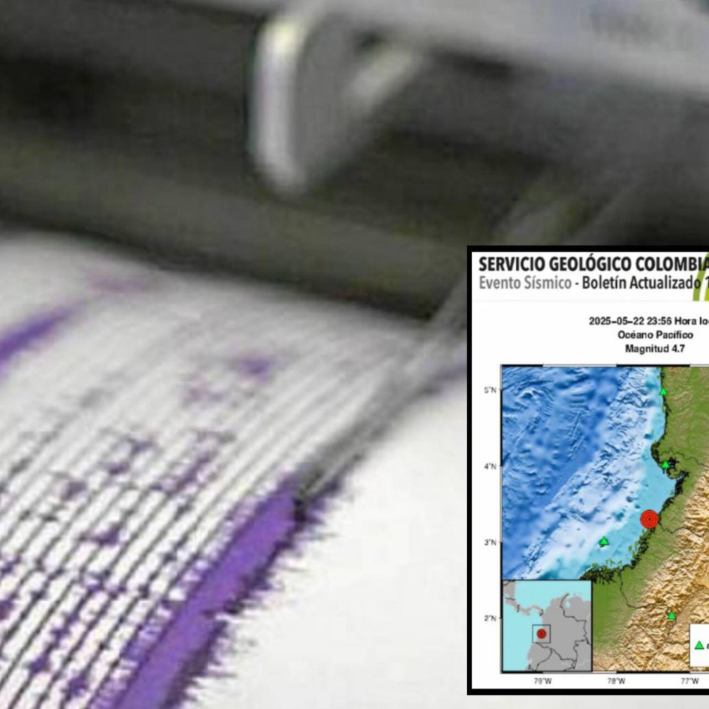 El temblor se generó a 60 kilómetros de municipio costero del departamento del Cauca y se sintió en al menos 6 departamentos. FOTOS: Colprensa y SGC