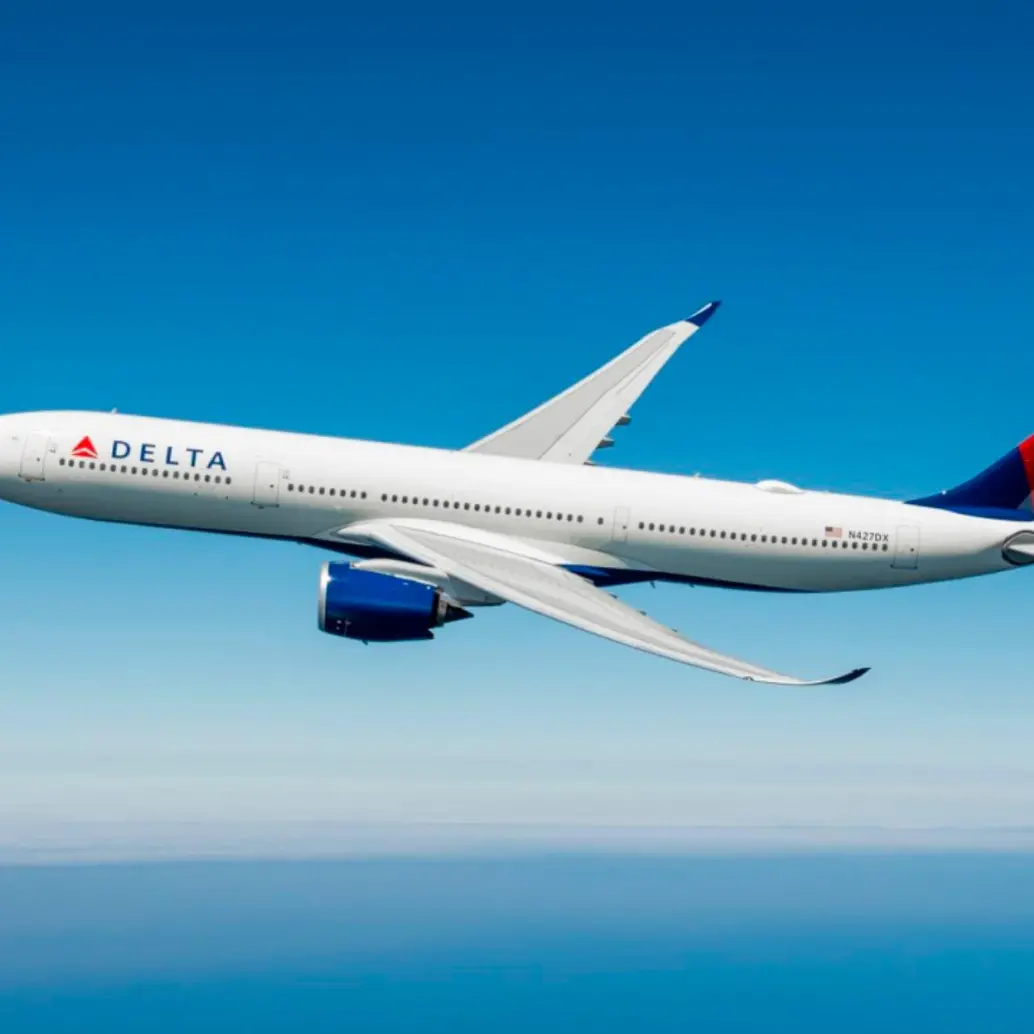El vuelo DL56 de Delta llevaba 275 pasajeros y 13 tripulantes a bordo. FOTO: Tomada de Instagram @delta