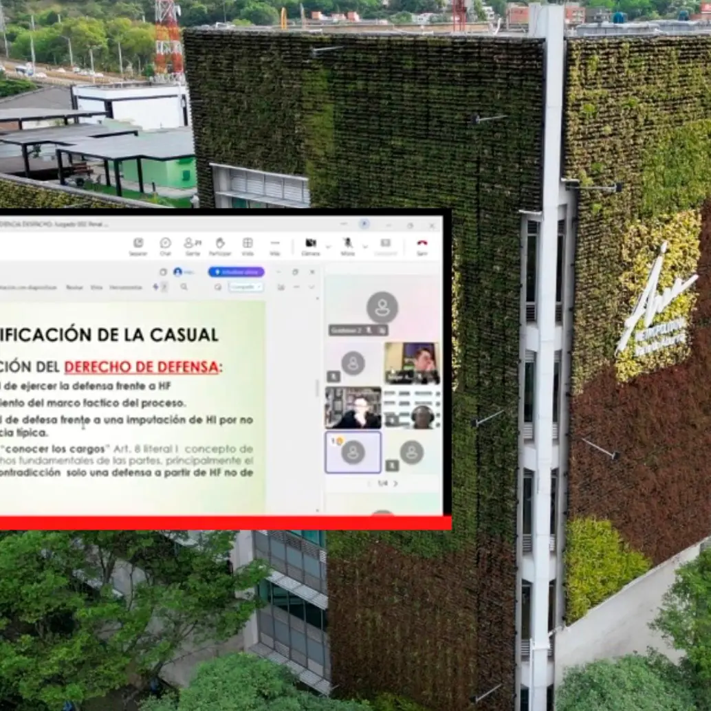 La Fiscalía adelante diversos procesos penales por presunta corrupción en contratación del Área Metropolitana durante el gobierno de Daniel Quintero (2020-2023). FOTO: EL COLOMBIANO Y CORTESÍA