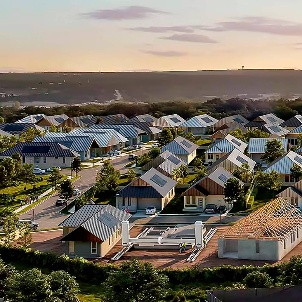 La ciudad está pensada para los trabajadores de Elon Musk. <span class="mln_uppercase_mln">FOTO</span> <b><span class="mln_uppercase_mln">Cortesía</span></b> 