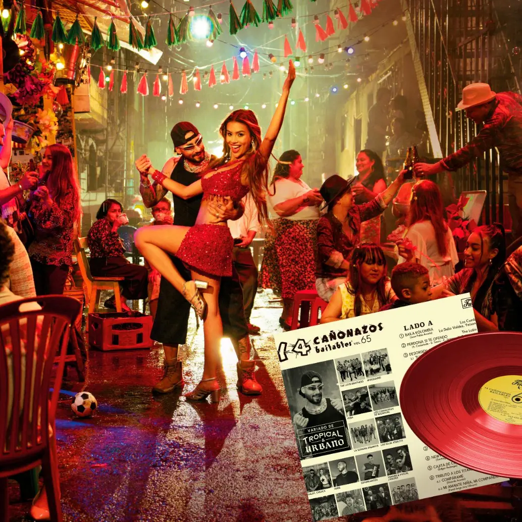 Así es la portada de este nuevo disco de 14 Cañonazos Bailables. FOTO Cortesía Discos Fuentes