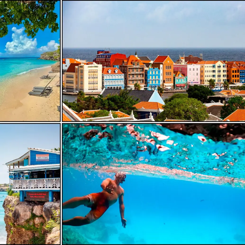 Planes, arquitectura y un mar de muchos colores, así es Curazao, destino turístico del Caribe. FOTOS Cortesía