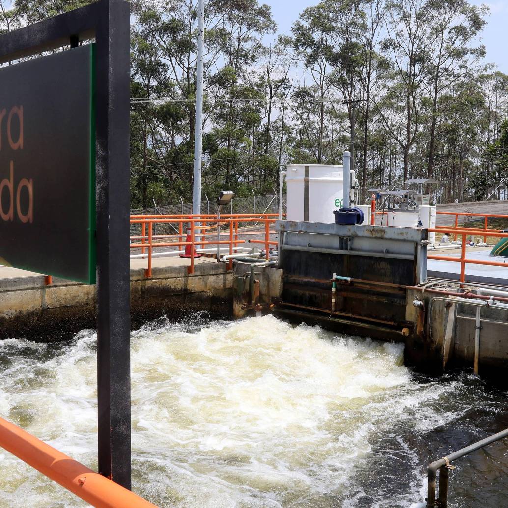 Los trabajos en la planta Manantiales ya terminaron. Debido a esto, EPM está trabajando en el proceso de restablecimiento del acueducto. Foto: Julio César Herrera Echeverri