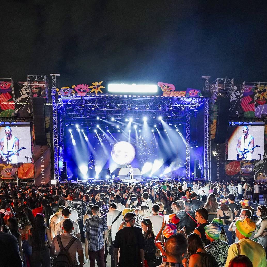 Descripción: En el Parque Norte se vivió un culto a la música electrónica y urbana con La Solar, el festival más ardiente de la ciudad que duró dos dias. Personajes: . Fecha de evento: 16/02/2024. Foto: Carlos Alberto Velásquez.