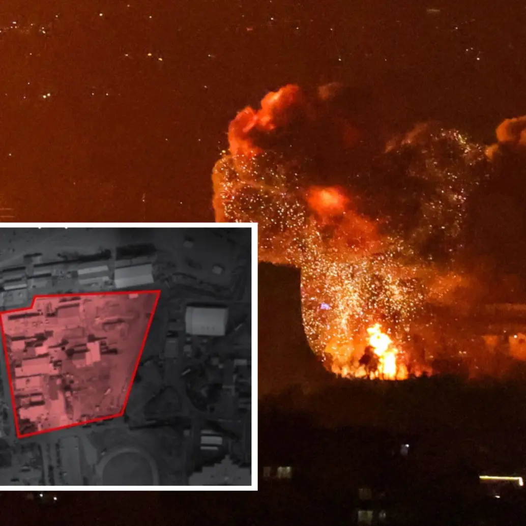 El ejército israelí dio detalles sobre el golpe al complejo de armas iraní. Fotos: AFP y FDI