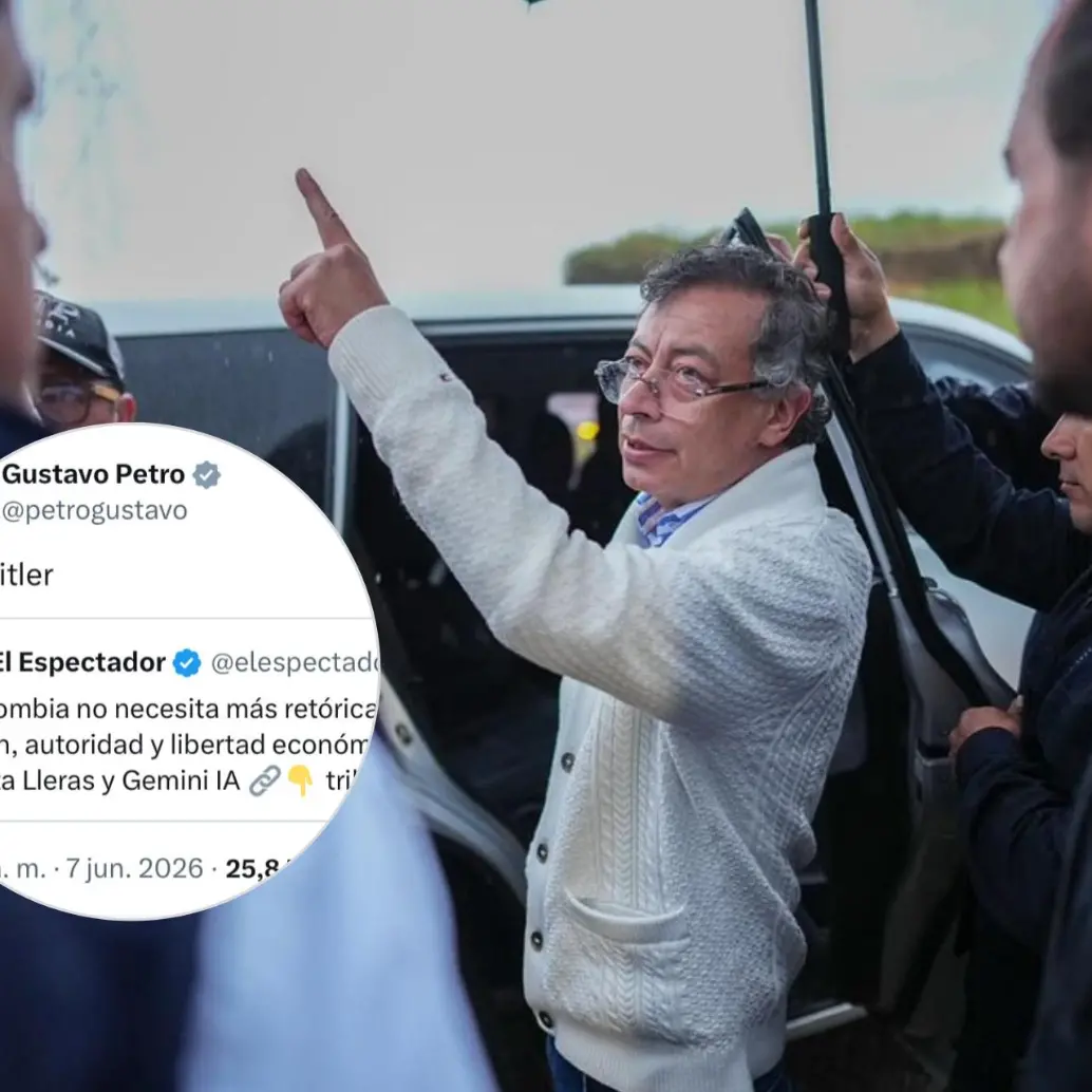 <span class="mln_uppercase_mln">La</span><b><span class="mln_uppercase_mln"> publicación de la frase “Heil Hitler” por parte del presidente Gustavo Petro en su cuenta de X desató una controversia internacional que llegó hasta las Naciones Unidas. FOTO: PRESIDENCIA y X</span></b>