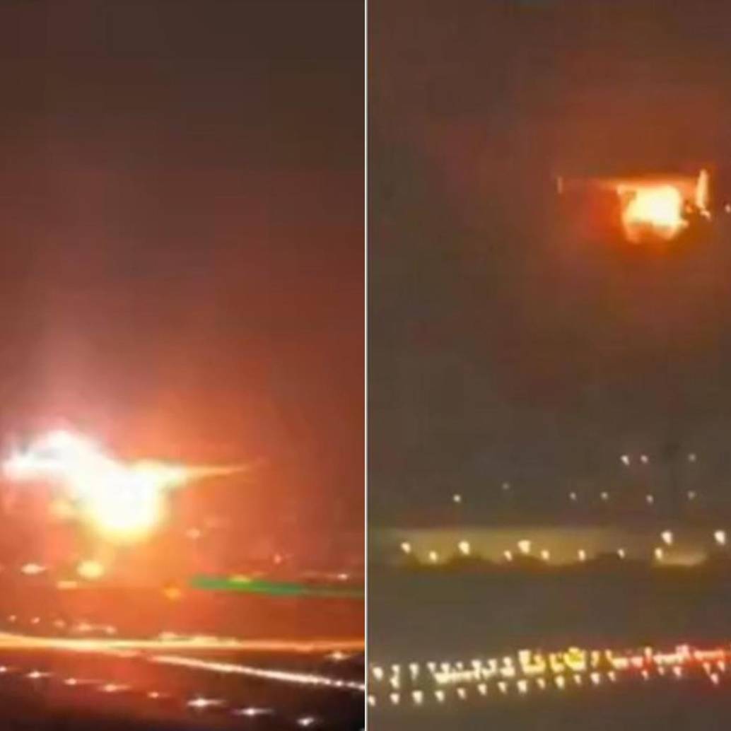 El avión pudo tocar tierra sin contratiempos técnicos adicionales, y los pasajeros fueron atendidos tras el pánico. FOTO: Captura de video de redes sociales @posted_news