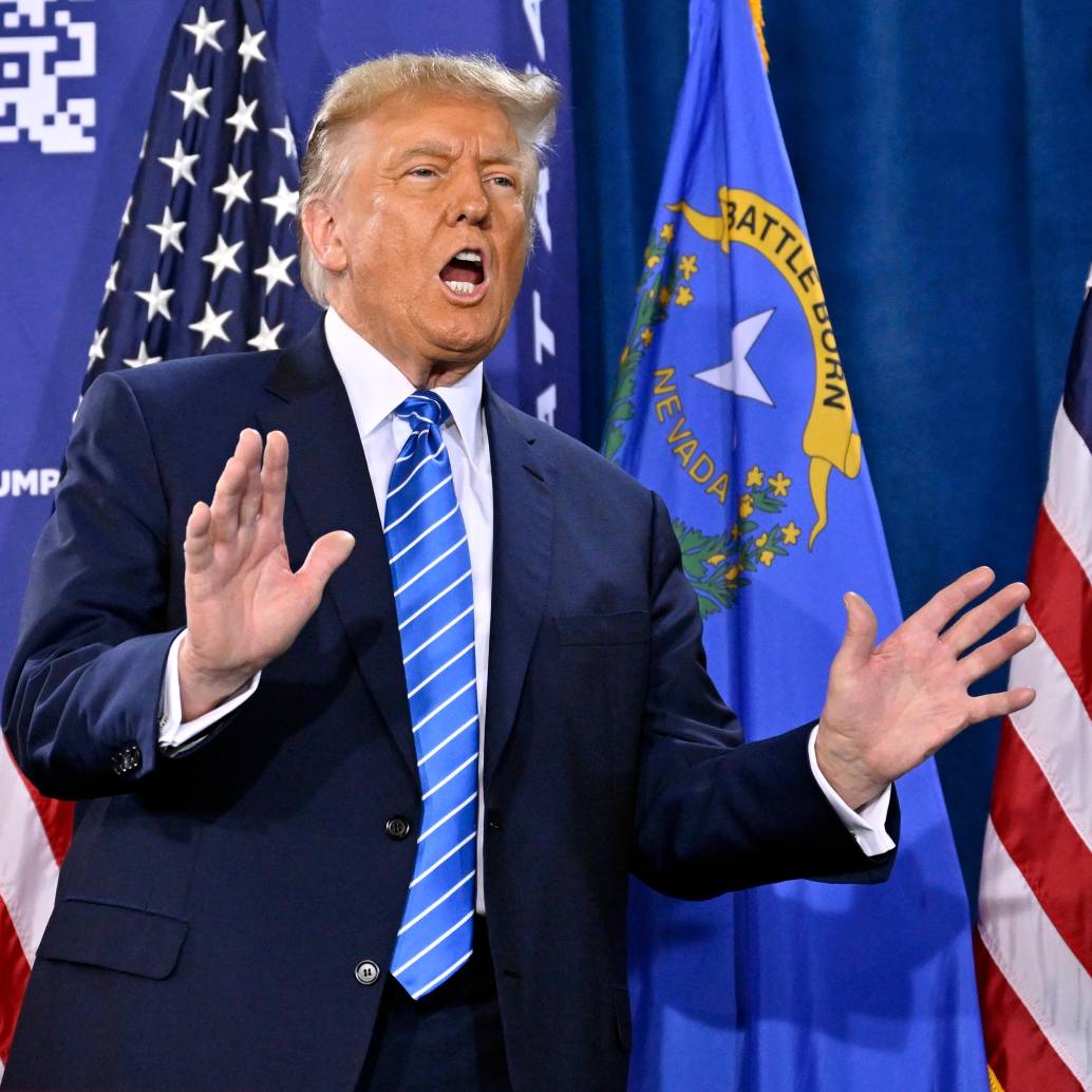 El presidente de Estados Unidos Donald Trump anunció que el Gobierno federal tomará el control de la Policía de Washington DC. FOTO GETTY