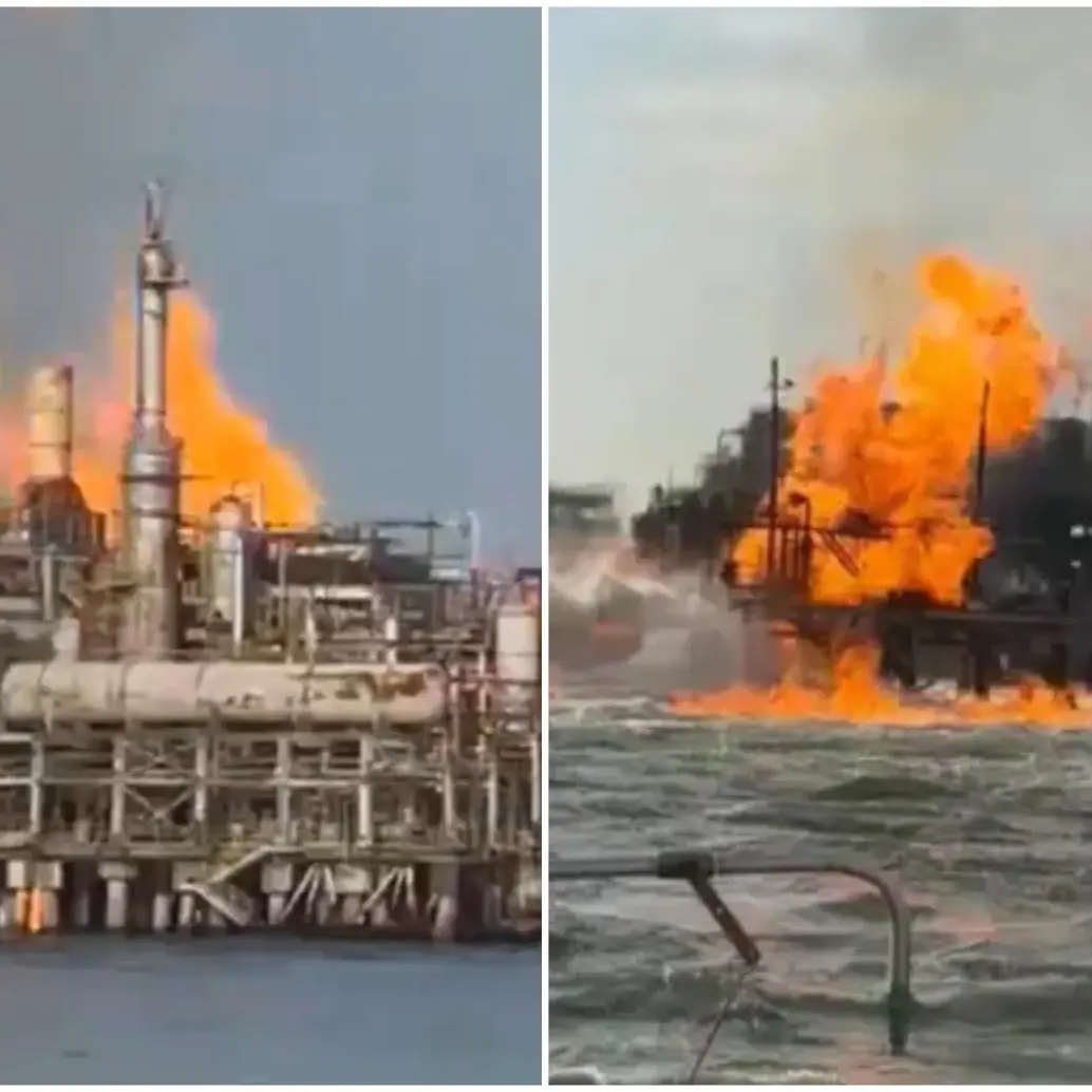 La explosión de una planta compresora operada por una empresa china y PDVSA afectó el frágil equilibrio de la capital petrolera de Venezuela. FOTO: Captura de video de redes sociales
