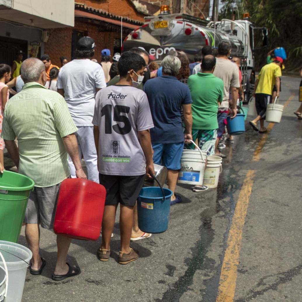 Las interrupciones afectarán a unos 30.000 hogares. Foto: EL COLOMBIANO.