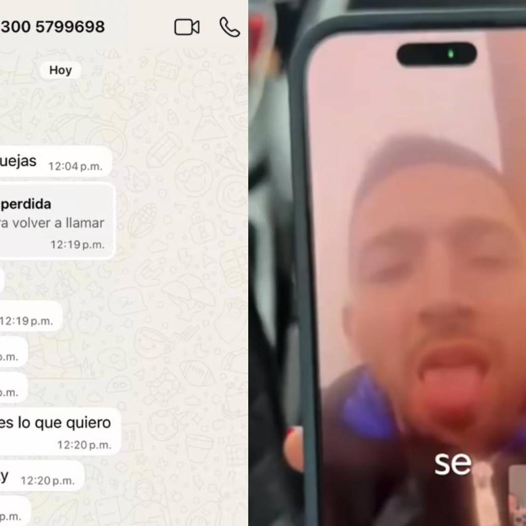 El hombre no oculta ni su número de teléfono ni su cara. FOTO: REDES SOCIALES.